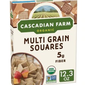 Cereal Cascadian Farm Organic Multi Grain Squares - 350g