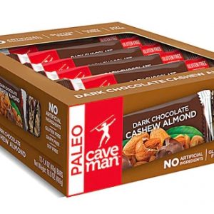 Comprar caveman foods nutrition bars gluten free paleo dark chocolate cashew almond -- 12 bars preço no brasil beauty & personal care personal care shaving suplementos em oferta suplemento importado loja 275 online promoção -
