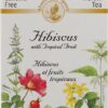 Comprar celebration herbals organic hibiscus with tropical fruit tea caffeine free -- 24 tea bags preço no brasil beverages food & beverages herbal tea suplementos em oferta tea suplemento importado loja 1 online promoção -
