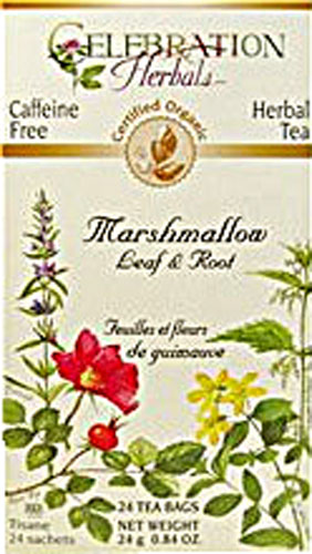 Chá de Raiz e Folha de Malva Orgânico Celebration Herbals Sem Cafeína - 24 Sachês (Aprox. 42g)