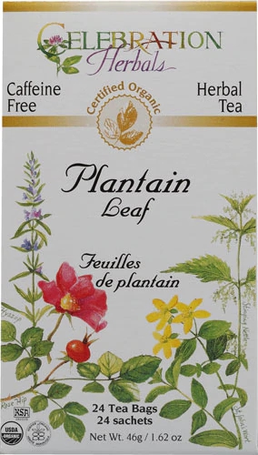 Chá de Folha de Confrei Orgânico Celebration Herbals Sem Cafeína - 24 Sachês