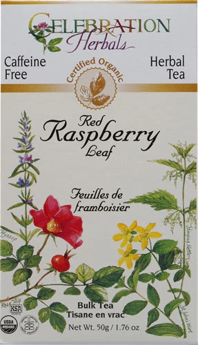 Chá de Folha de Amora Orgânico Celebration Herbals Sem Cafeína 50g