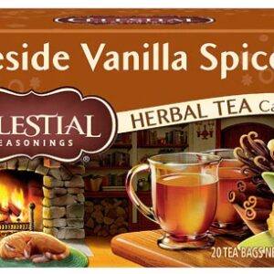 Chá Celestial Seasonings Fireside Vanilla Spice - 20 Sachês (Aprox. 38g)