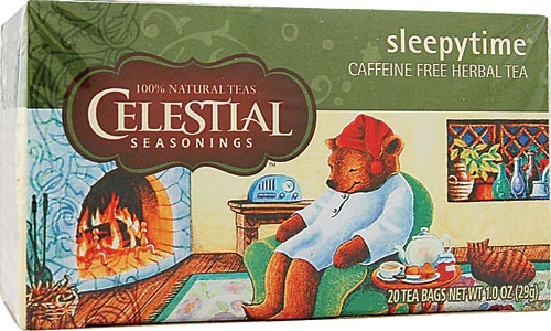 Chá Celestial Seasonings Sleepytime Descafeinado - 20 Saquinhos
