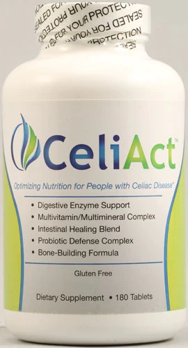 CeliAct Multivitamínico e Mineral para Celíacos - 180 Comprimidos