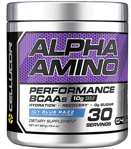 Cellucor Alpha Amino Performance BCAAs Icy Blue Razz - 30 Porções