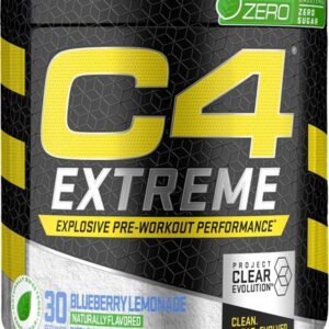Cellucor C4® Extreme Natural Zero Pré-Treino Blueberry Lemonade - 30 Doses