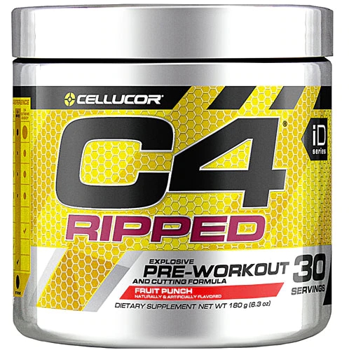 Cellucor C4 Ripped Pré-Treino Sabor Fruit Punch - 30 Doses