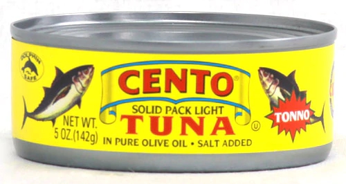 Atum Sólido Cento em Azeite - 142g