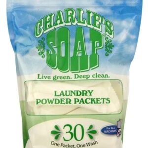 Comprar charlie's soap laundry powder packets -- 30 packets preço no brasil laundry laundry detergent natural home suplementos em oferta suplemento importado loja 47 online promoção -