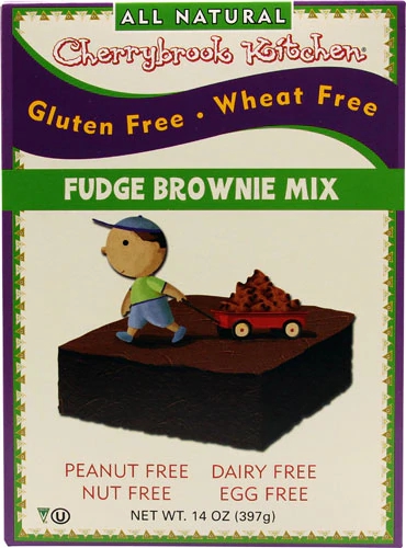 Mistura para Brownie Fudge Sem Glúten Cherrybrook Kitchen 400g - Delícia Artesanal Sem Glúten