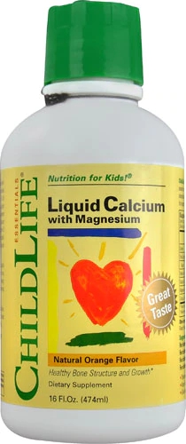 Childlife Liquid Calcium with Magnesium Natural Orange -- 16 fl oz