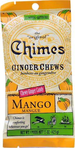 Chimes Ginger Chews Manga - Balas de Gengibre com Manga 42g