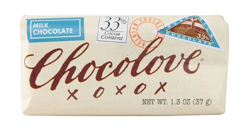 Chocolove Mini Chocolate ao Leite Original - Barra 36.8g