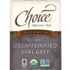 Comprar choice organic teas decaffeinated black tea earl grey -- 16 tea bags preço no brasil beverages black tea food & beverages suplementos em oferta tea suplemento importado loja 1 online promoção -