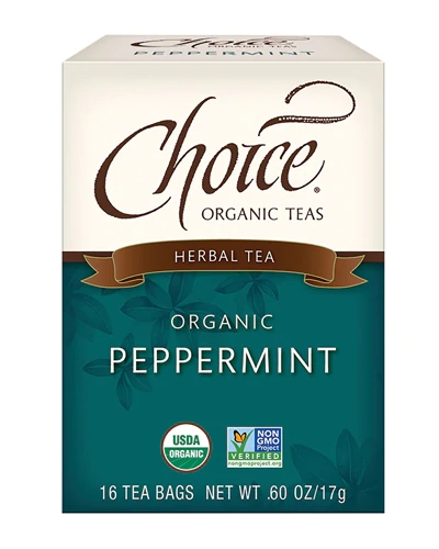 Chá de Hortelã Orgânico Choice Organic Teas - 16 Sachês (27g)