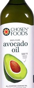 Óleo de Abacate Chosen Foods 100% Puro 750ml - Versatilidade e Saúde na Sua Cozinha