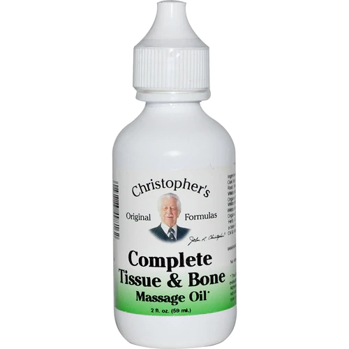 Óleo de Massagem Christopher's Complete Tissue & Bone 59ml - Alívio e Recuperação Muscular