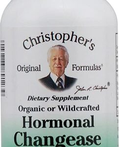 Comprar christopher's hormonal changease -- 450 mg - 100 vegetarian capsules preço no brasil herbs & botanicals menopause & pms suplementos em oferta women's health suplemento importado loja 29 online promoção -