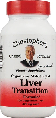 Christopher's Liver Transition -- 425 mg - 100 Vegetarian Capsules