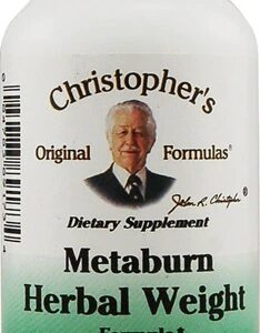 Christopher's Metaburn Herbal Weight Formula -- 450 mg - 100 Vegetarian Capsules