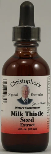 Extrato de Semente de Cardo Mariano Christopher's - 59ml - Suporte Hepático Natural