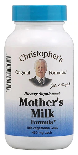 Christopher's Mother's Milk Formula - 100 Cápsulas para Lactação