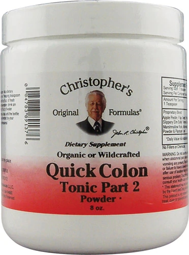 Christopher's Quick Colon Tonic Powder - Blend Digestivo - 227g