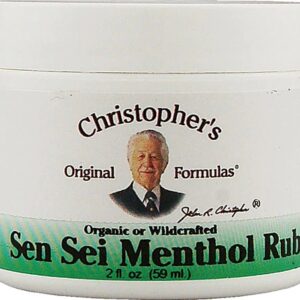 Comprar christopher's sen sei menthol rub -- 2 fl oz preço no brasil herbs & botanicals pain suplementos em oferta suplemento importado loja 13 online promoção -