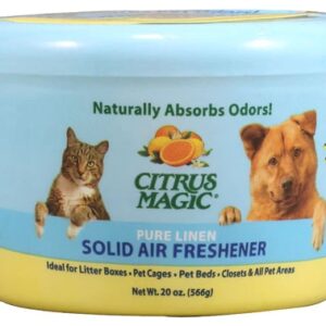 Purificador de Ar Sólido Citrus Magic Pet Pure Linen - 567g