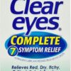 Comprar clear eyes complete 7 symptom relief eye drops -- 0. 5 fl oz preço no brasil bath & body care beauty & personal care sunscreen suplementos em oferta tanning suplemento importado loja 5 online promoção -