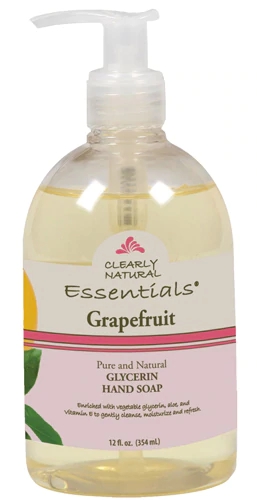 Sabonete Líquido Glicerina Grapefruit Clearly Natural Essentials 354ml