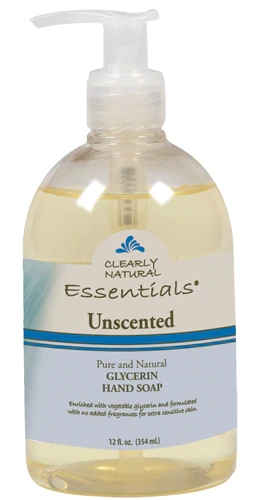 Sabonete Líquido Glicerinado Naturalmente Puro Sem Perfume Clearly Natural - 355ml