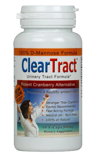 Cleartract Urinary Tract Formula 500 mg - 60 Cápsulas Vcaps®