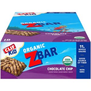 Comprar clif kid® organic zbar chocolate chip -- 18 bars preço no brasil bars children's bars food & beverages suplementos em oferta suplemento importado loja 17 online promoção -