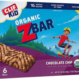 Comprar clif kid™ organic zbar™ chocolate chip -- 6 bars preço no brasil bars children's bars food & beverages suplementos em oferta suplemento importado loja 25 online promoção -