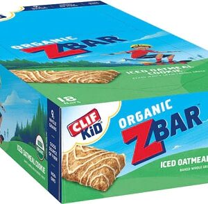 Comprar clif kid® organic zbar™ iced oatmeal cookie -- 18 bars preço no brasil bars children's bars food & beverages suplementos em oferta suplemento importado loja 13 online promoção -