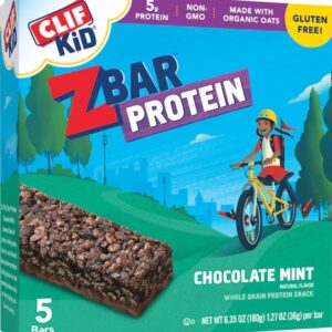 Comprar clif kid® zbar™ protein chocolate mint -- 5 bars preço no brasil bars children's bars food & beverages suplementos em oferta suplemento importado loja 21 online promoção -