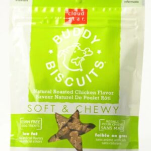 Petiscos de Frango Assado Cloud Star Soft and Chewy Buddy Biscuits - 170g