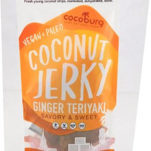 Comprar cocoburg coconut jerky ginger teriyaki -- 1. 5 oz preço no brasil casa e produtos alimentícios jerky lanche produtos alimentícios suplemento importado loja 175 online promoção -