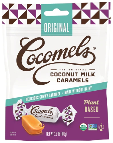 Cocomels Balas de Leite de Coco Orgânico Original 100g