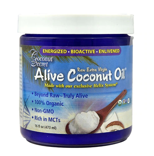 Óleo de Coco Coconut Secret Alive® Puro - 473ml | Essencial para Sua Saúde e Bem-Estar