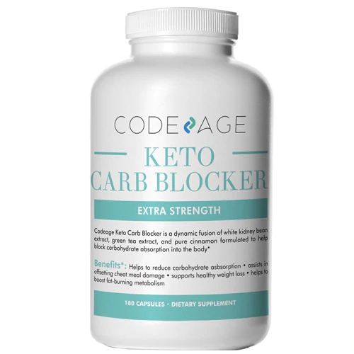 Code Age Keto Carb Blocker Suplemento Dietético - 180 Cápsulas