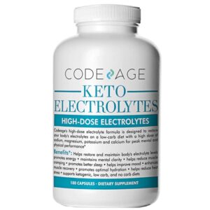 Comprar code age keto electrolytes advanced formula -- 180 capsules preço no brasil 7 keto diet products fat burners suplementos em oferta suplemento importado loja 1 online promoção -