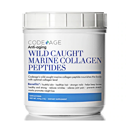 Colágeno Marinho Peptídeos Wild Caught Code Age - 454g