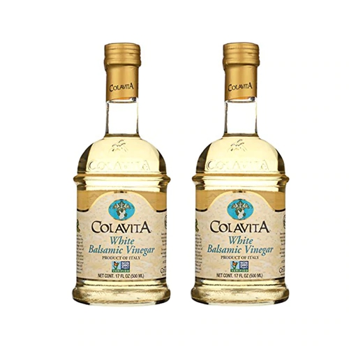 Vinagre Balsâmico Branco Colavita 473ml (Pack 2) - Sabor Suave e Versátil