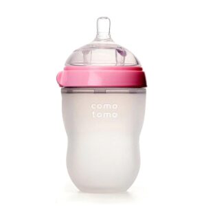 Comprar comotomo baby bottle 8 oz. Pink -- 1 bottle preço no brasil babies & kids baby bottles baby bottles & accessories baby feeding & nursing suplementos em oferta suplemento importado loja 27 online promoção -