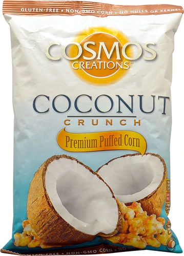 Cosmos Creations Milho Inflado Sabor Coco Crocante - 184g