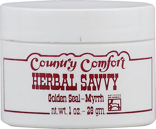 Golden Seal e Mirra Country Comfort Herbal Savvy - 28g | Suporte Imunológico e Bem-Estar