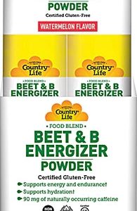 Comprar country life beet & b energizer powder watermelon -- 30 packets preço no brasil pre-workout sports & fitness suplementos em oferta suplemento importado loja 29 online promoção -